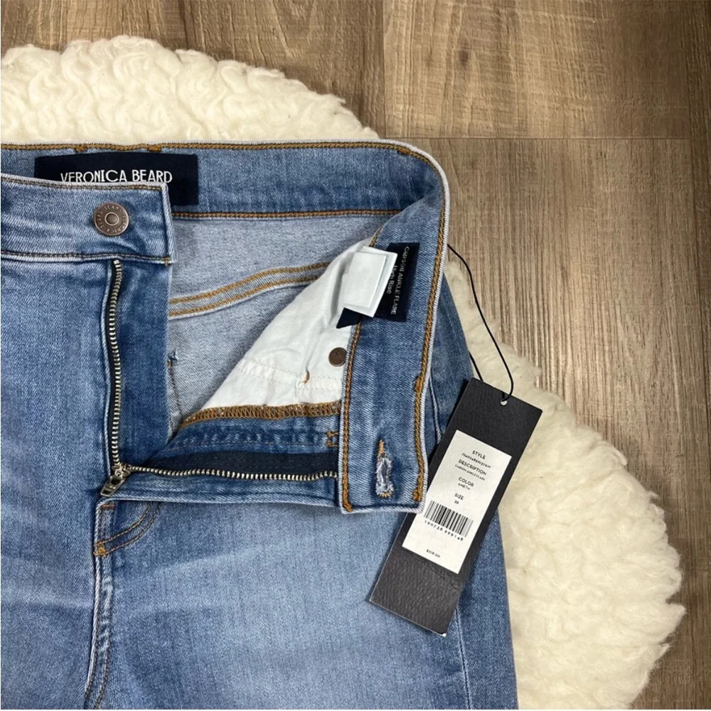 Veronica Beard Carson kick flare jeans